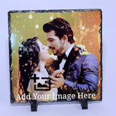 Custom Square Stone Photo Frame - For Special Moments