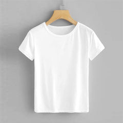 Customized Round Neck Poly T-shirt with Photo