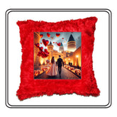 Customized Square Fur Cushion – Add a Personal Touch to Comfort & Gifting