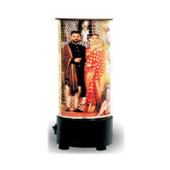 360° Rotating Round LED Lamp – MDF