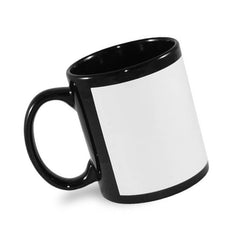 Customized Corporate Mugs – Elevate Your Brand with Every Sip- promotional black patch mug