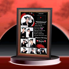 HD LED Birthday Picture Frame – Wooden & Acrylic