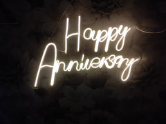 Customized Neon Sign – Light Up Your Life in Style for Anniversary