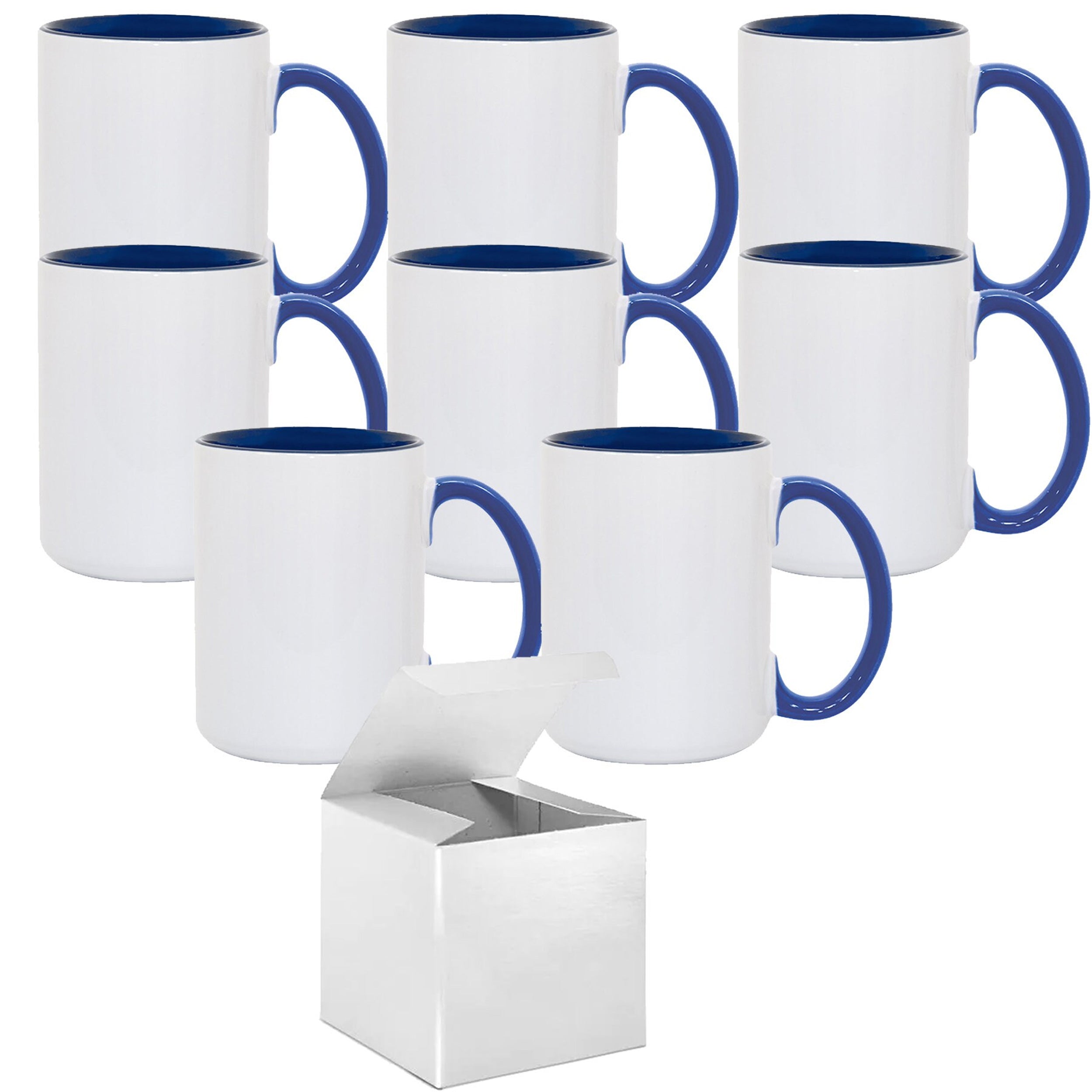 Customized Corporate Mugs – Elevate Your Brand with Every Sip - Blue