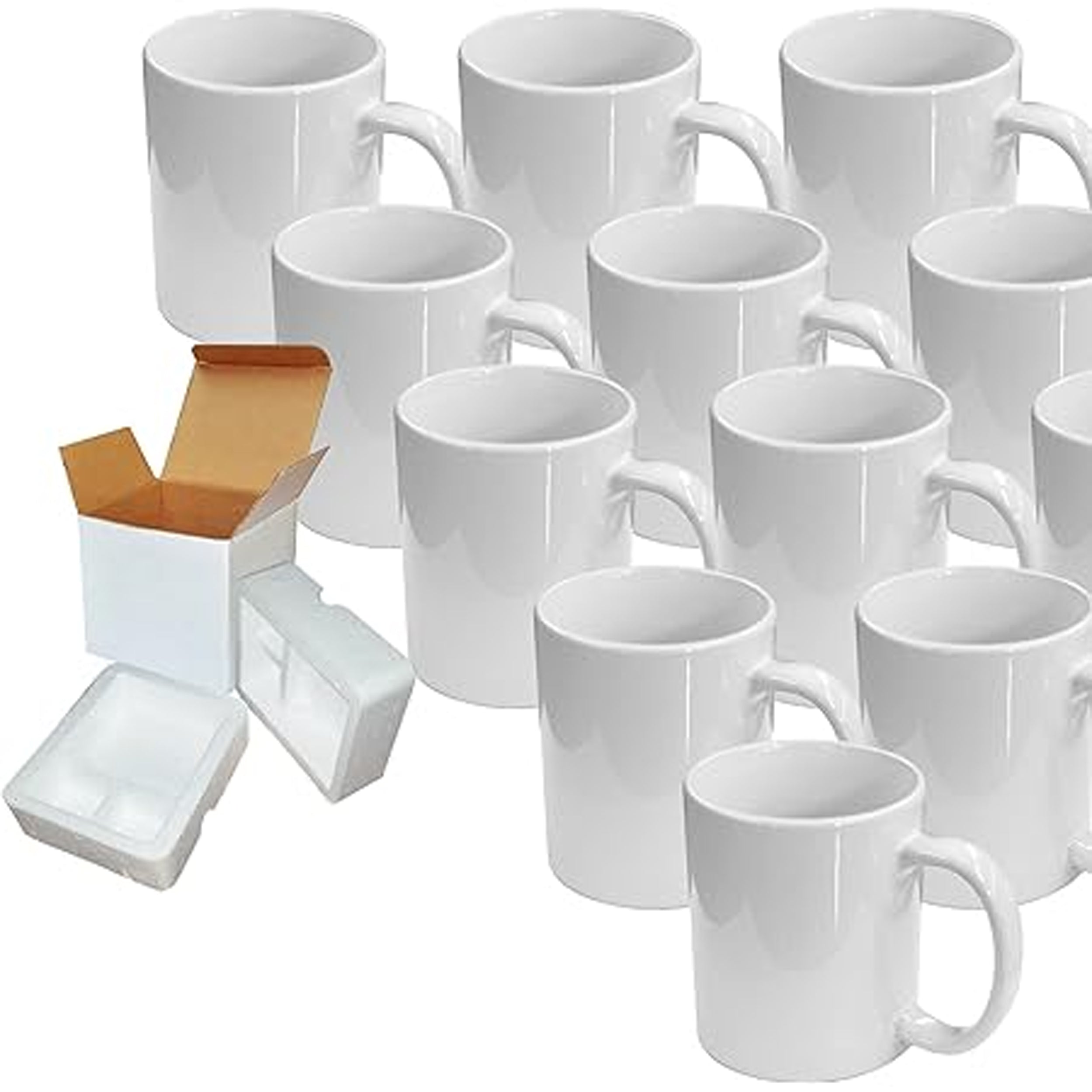 Customized Corporate Mugs – Elevate Your Brand with Every Sip - Promotional white mug