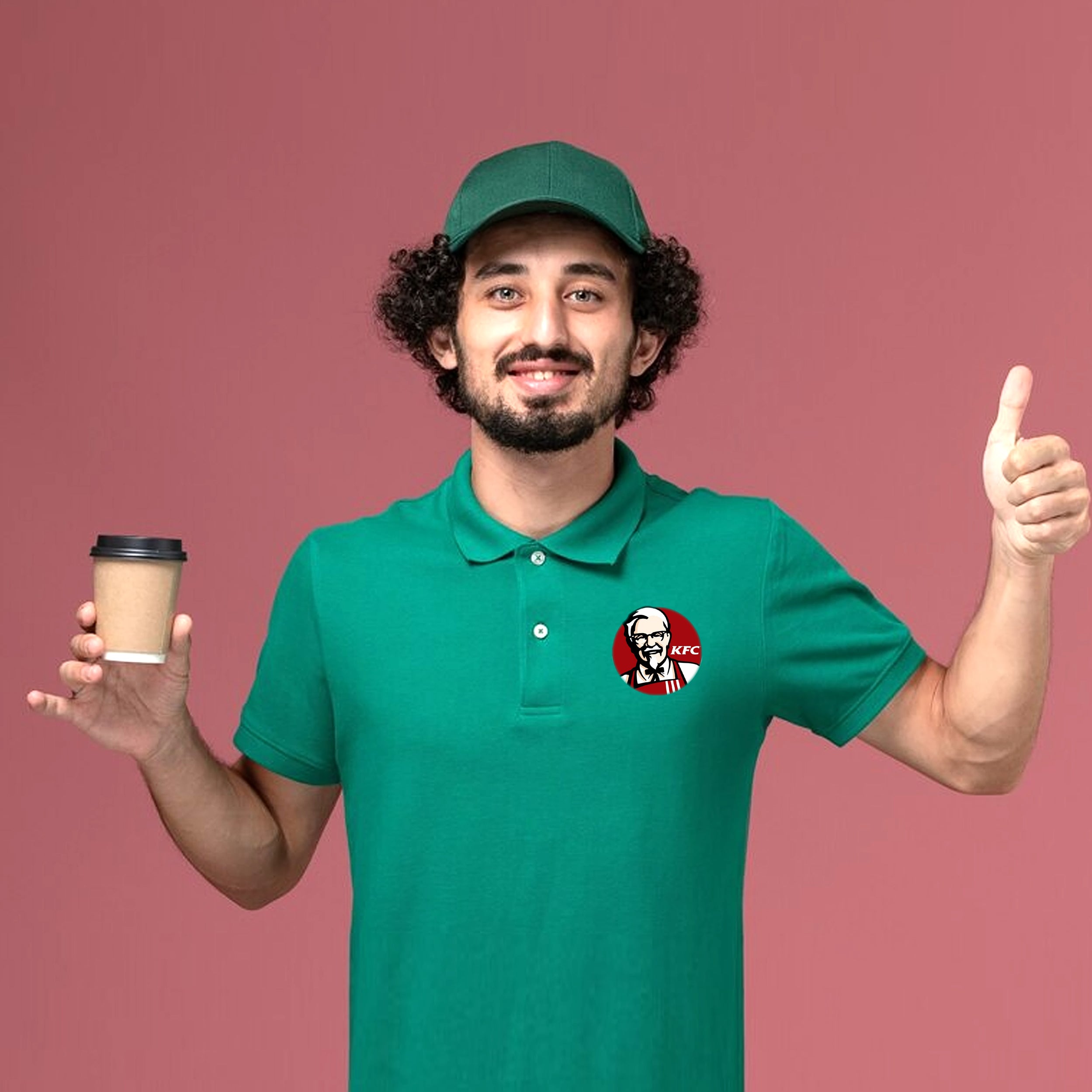 Premium Polo Green T-Shirt