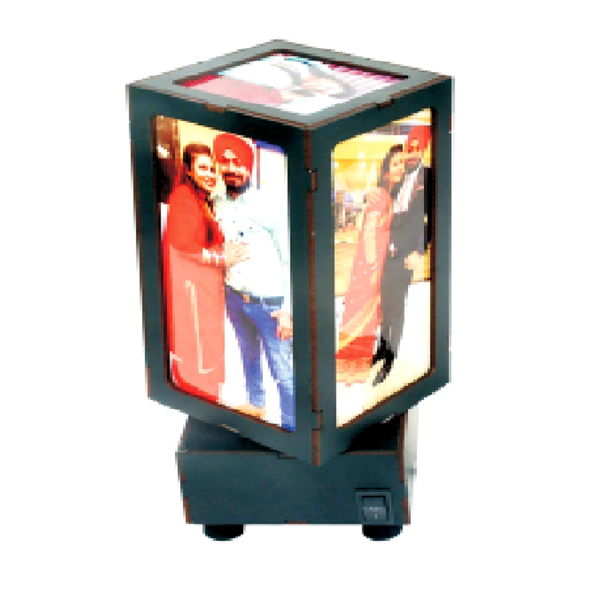 LED Moving Display Lamp – Personalized Gift (Required 5 Images)