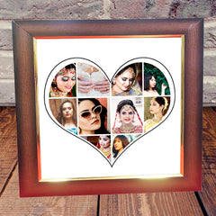 Customized LED Photo Frame – Square Design