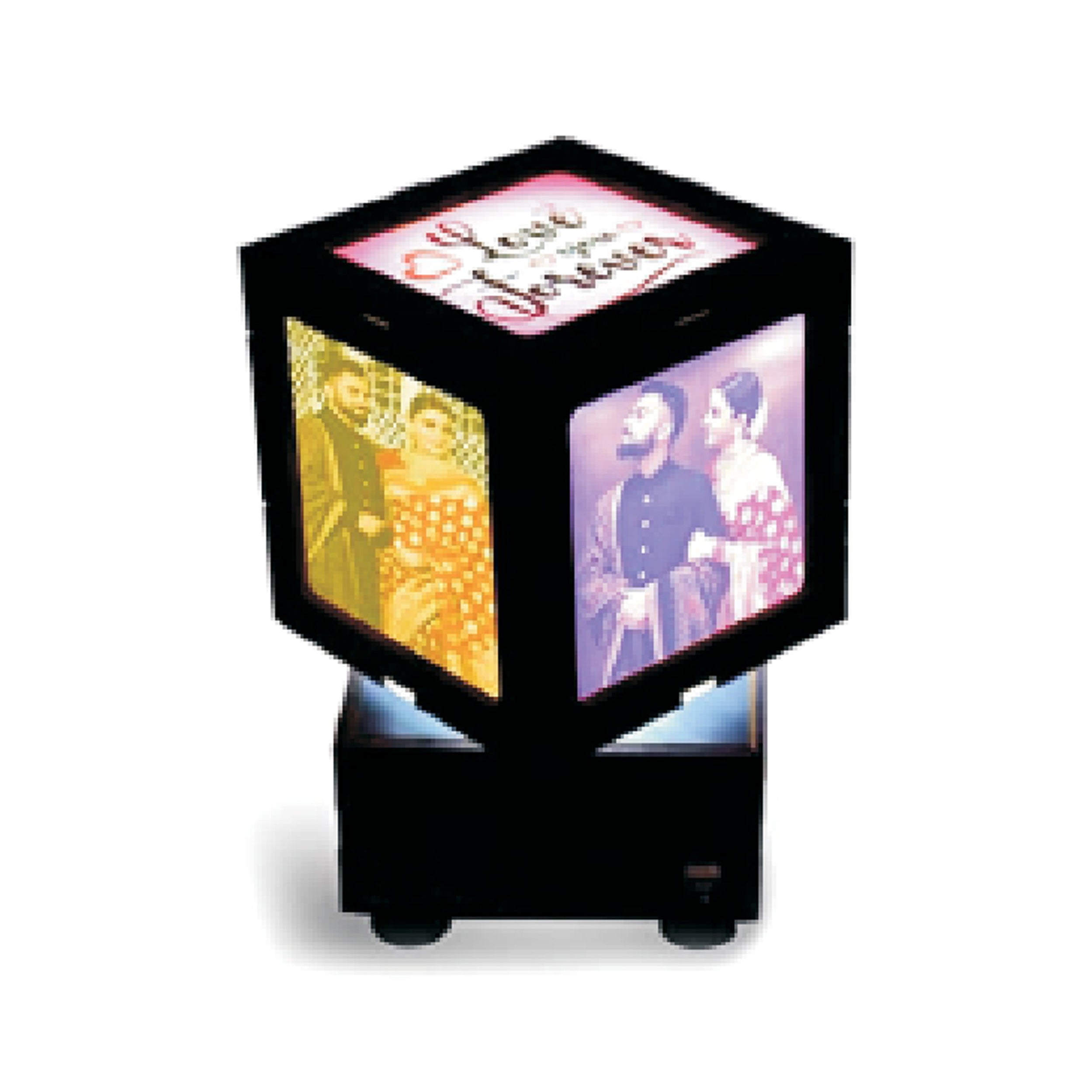 LED Moving Display Lamp – Personalized Gift (Required 5 Images)