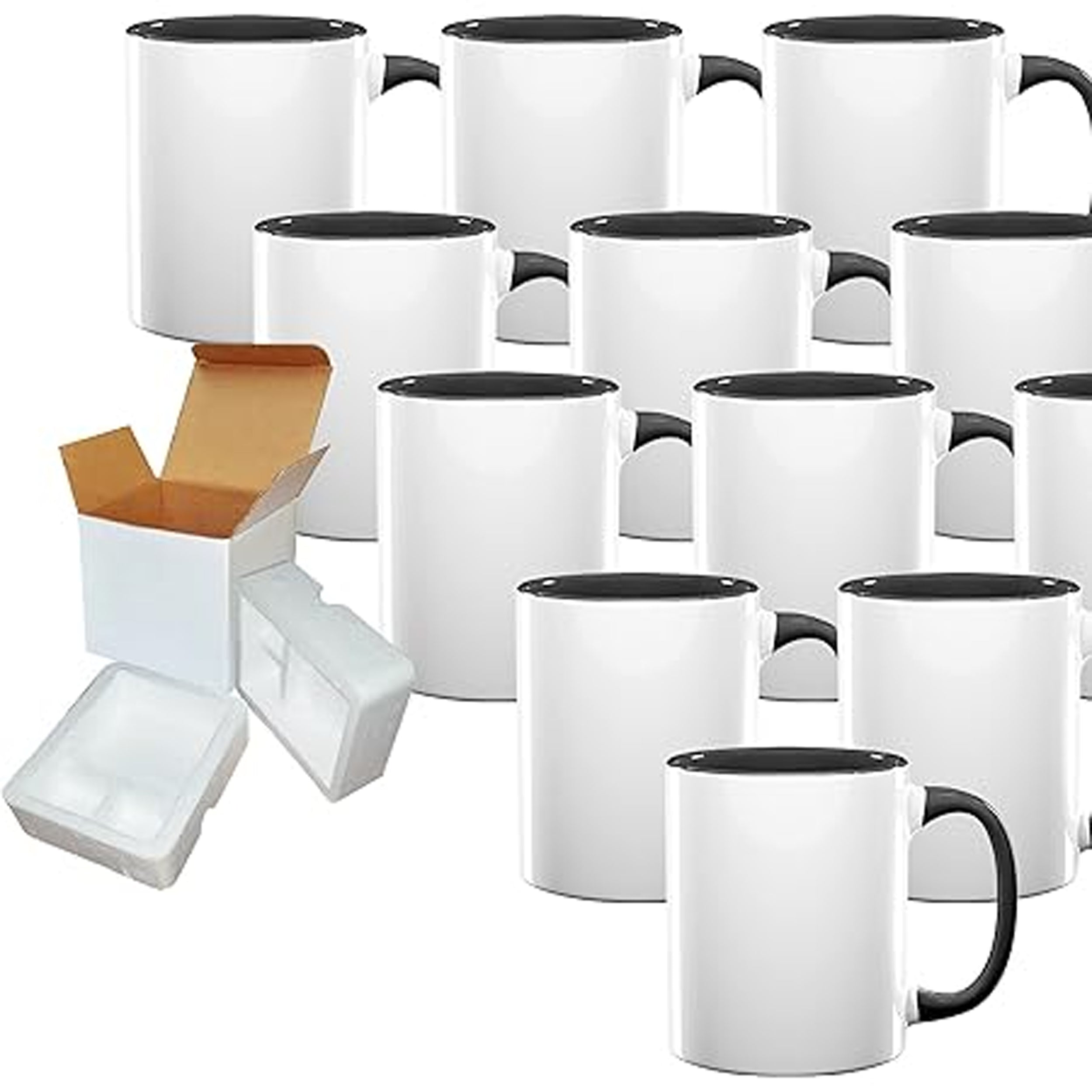 Customized Corporate Mugs – Elevate Your Brand with Every Sip - Black