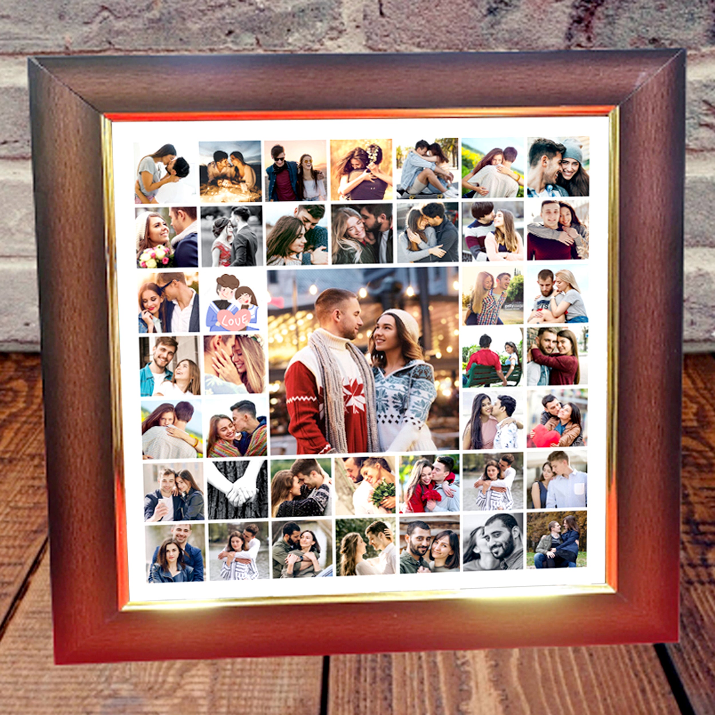 Decorative LED Square Frame for Home Decor
