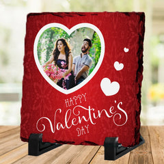 Custom Stone Photo Frame - Valentine Day Special