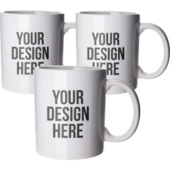 Customized Corporate Mugs – Elevate Your Brand with Every Sip - Promotional white mug