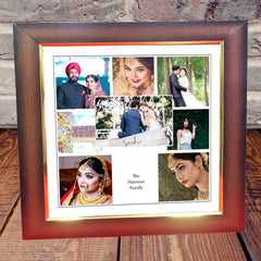 Romantic Square LED Frame with Custom Photo