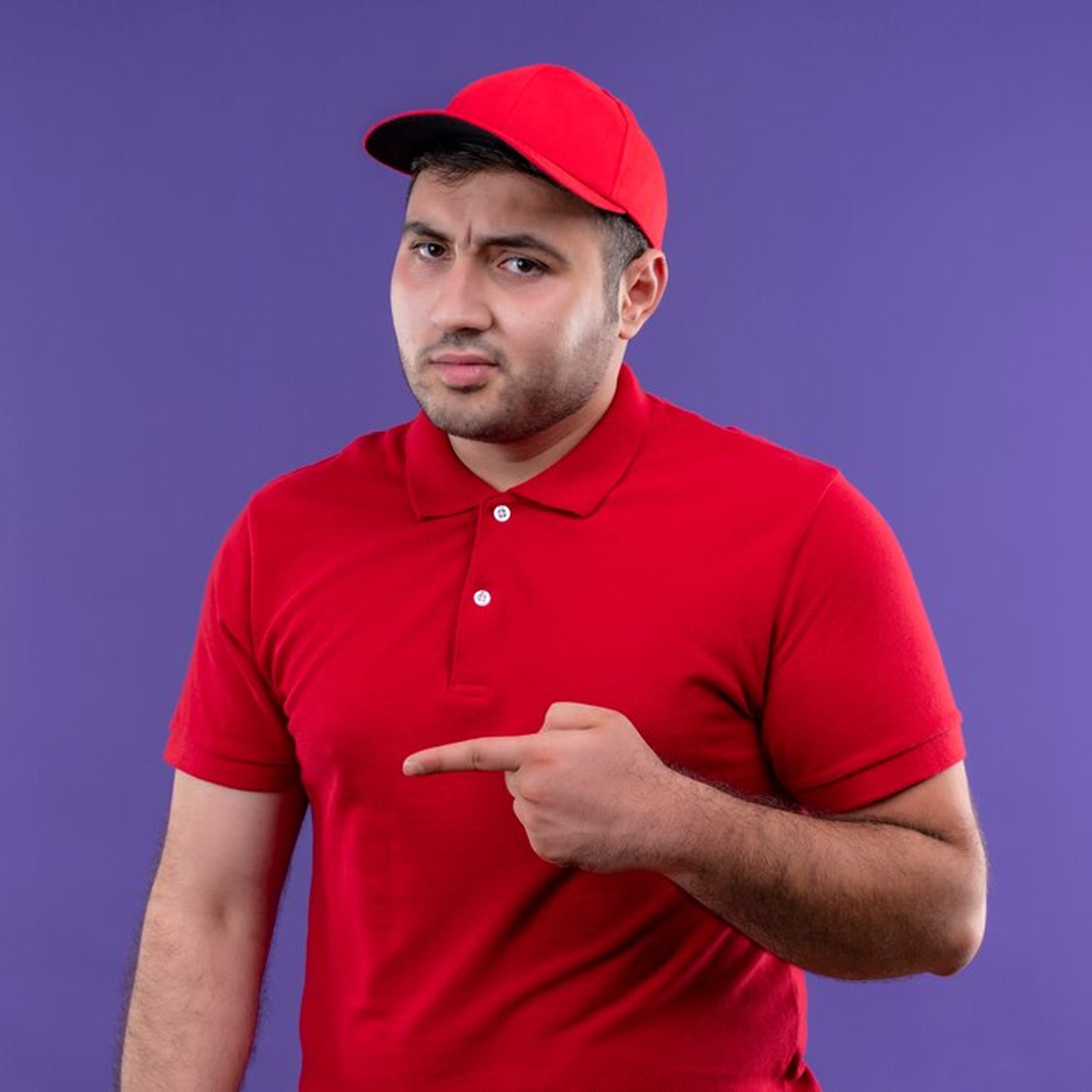 Marron Color Premium Collar Polo T-Shirt