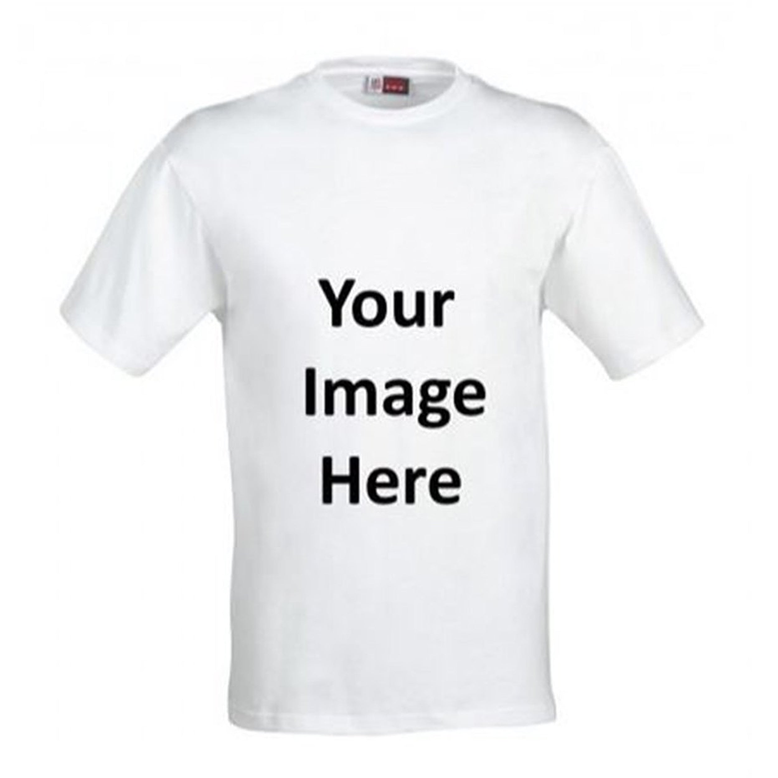 Customized Round Neck Poly T-shirt with Photo