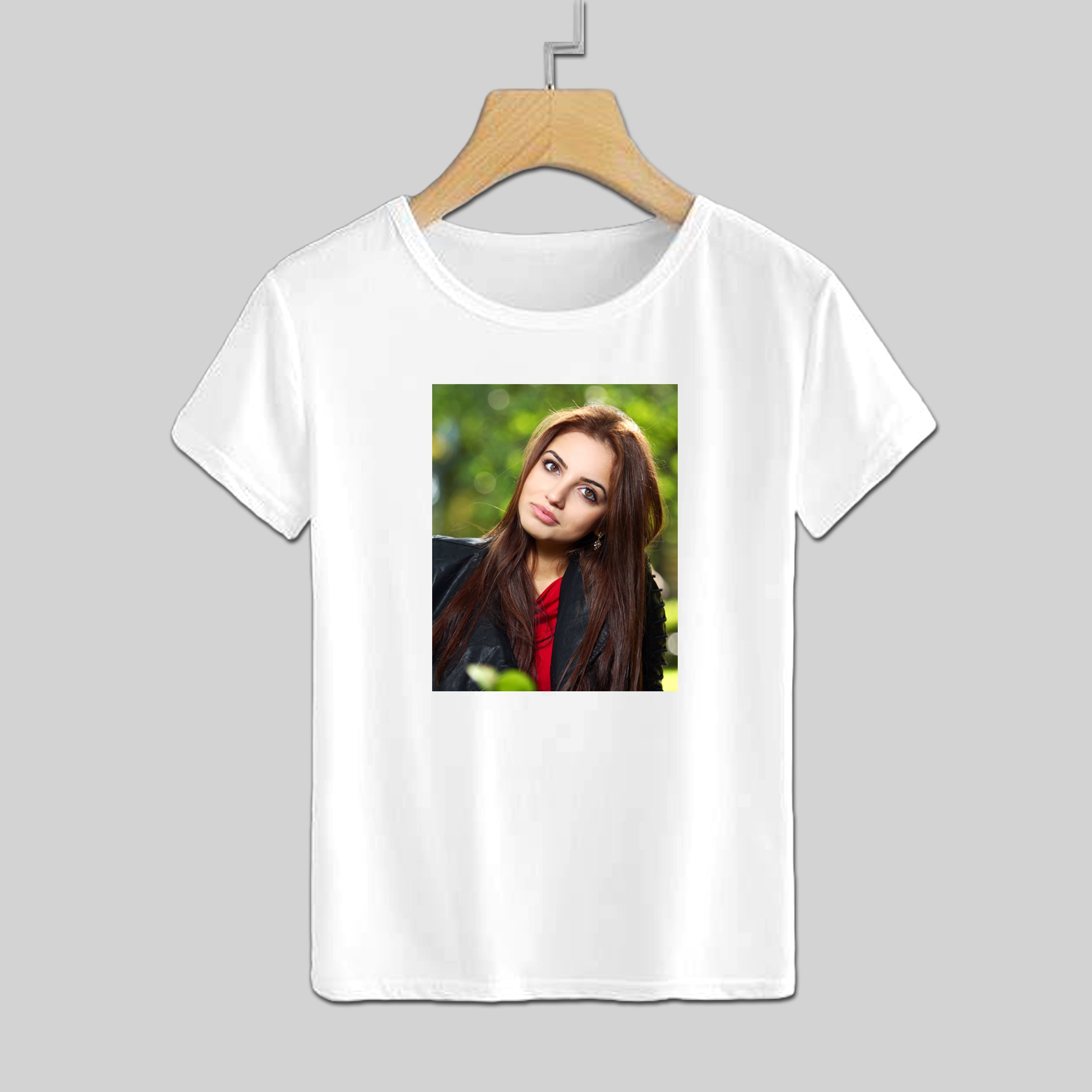 Customized Dryfit Round Neck Photo T-Shirt