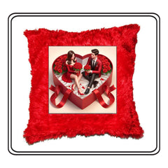 Customized Square Fur Cushion – Add a Personal Touch to Comfort & Gifting