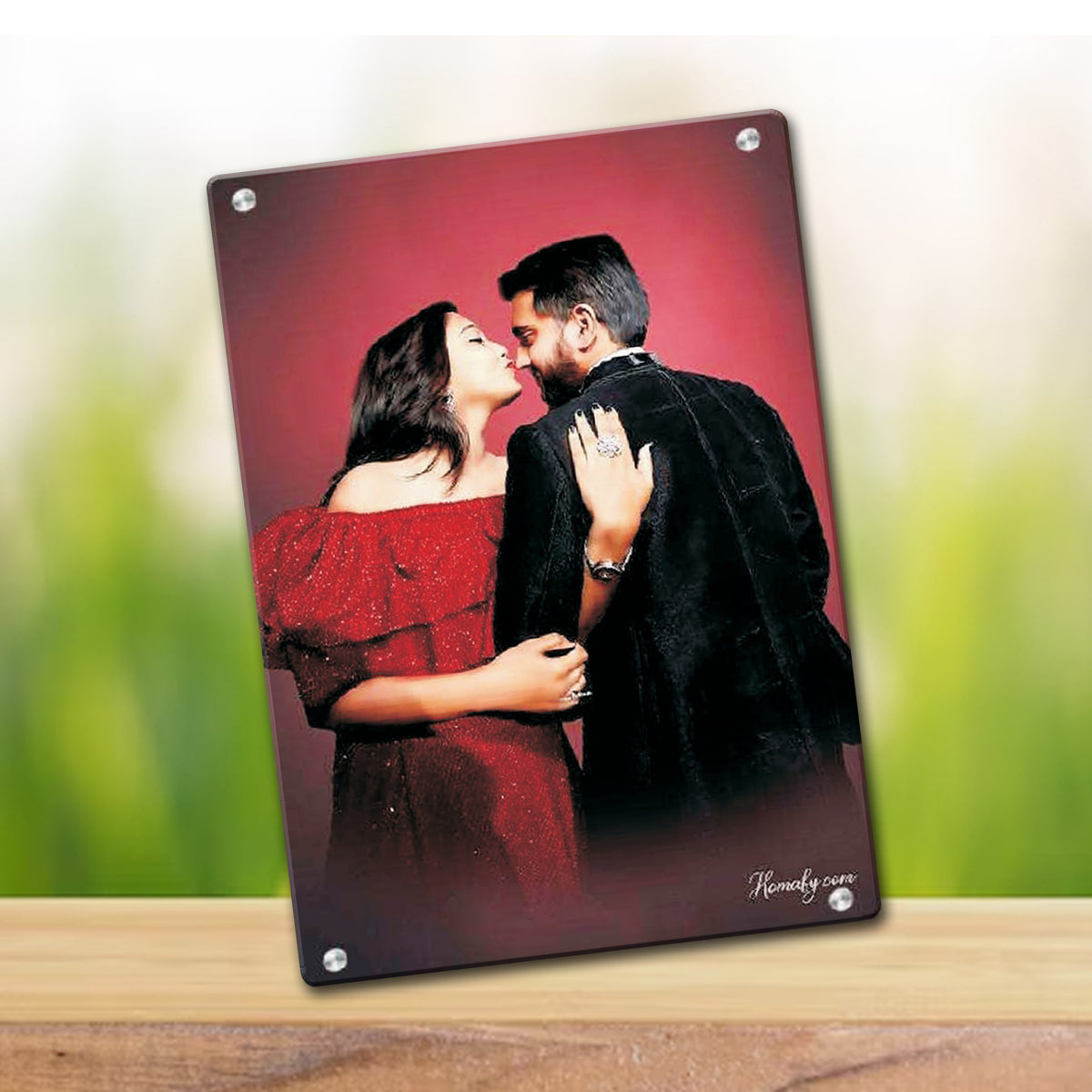 Shiny Acrylic Photo Frame - Best Gift for All Occasion 8"X12" Inch