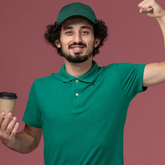 Premium Polo Green T-Shirt
