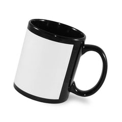 Customized Corporate Mugs – Elevate Your Brand with Every Sip- promotional black patch mug
