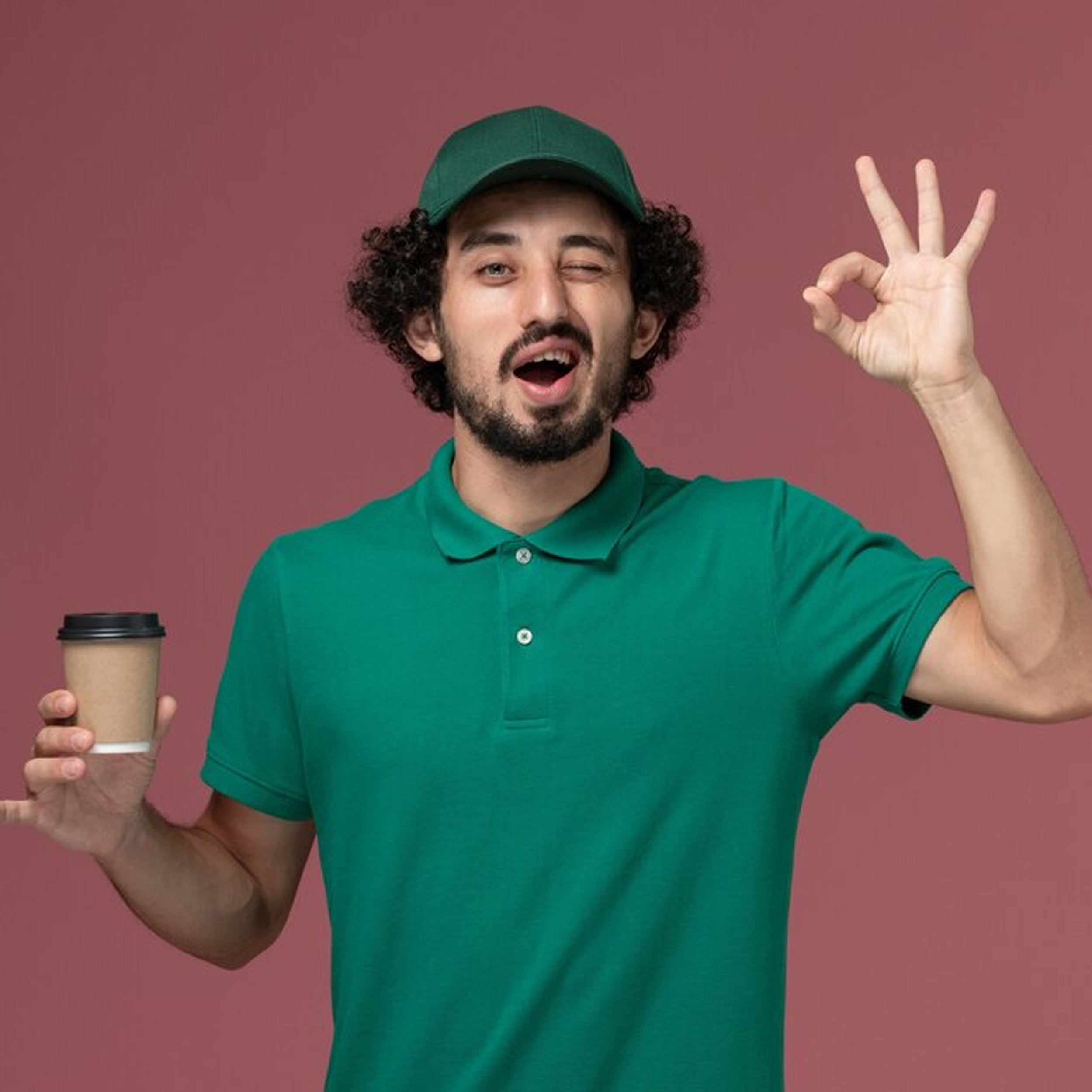 Premium Polo Green T-Shirt