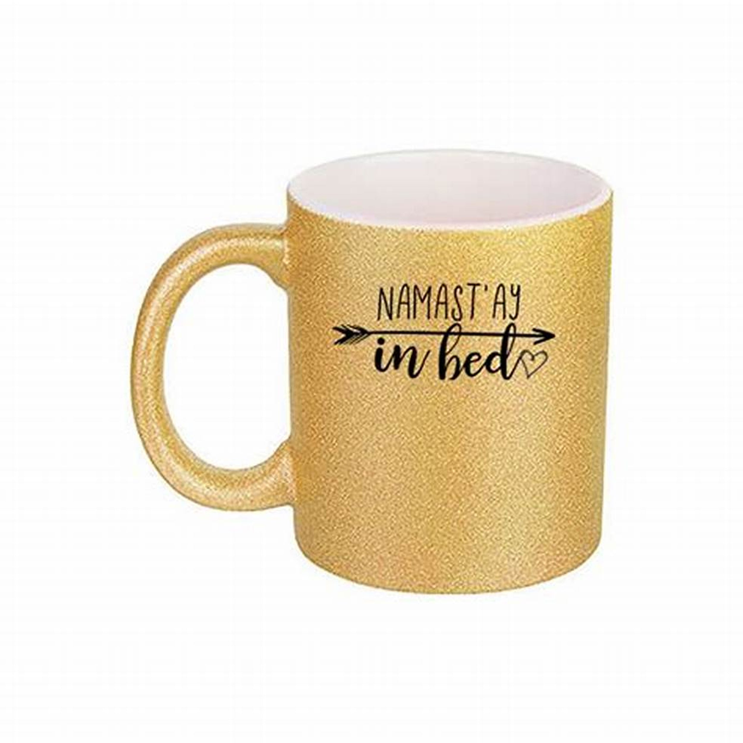 Customized Corporate Mugs – Elevate Your Brand with Every Sip - Golden Glitter Mug