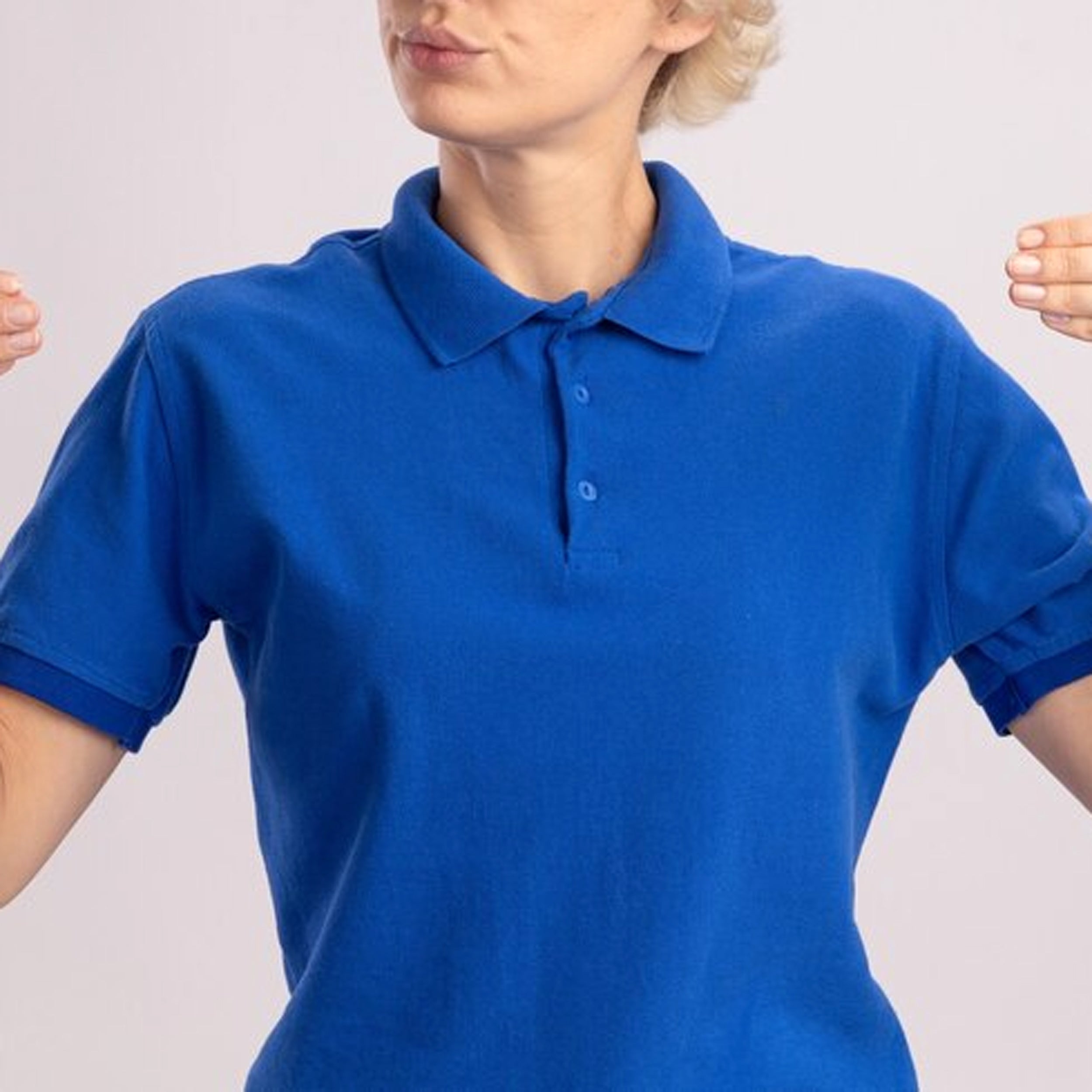 Premium Polo Blue T-Shirt