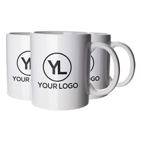 Customized Corporate Mugs – Elevate Your Brand with Every Sip - Promotional white mug