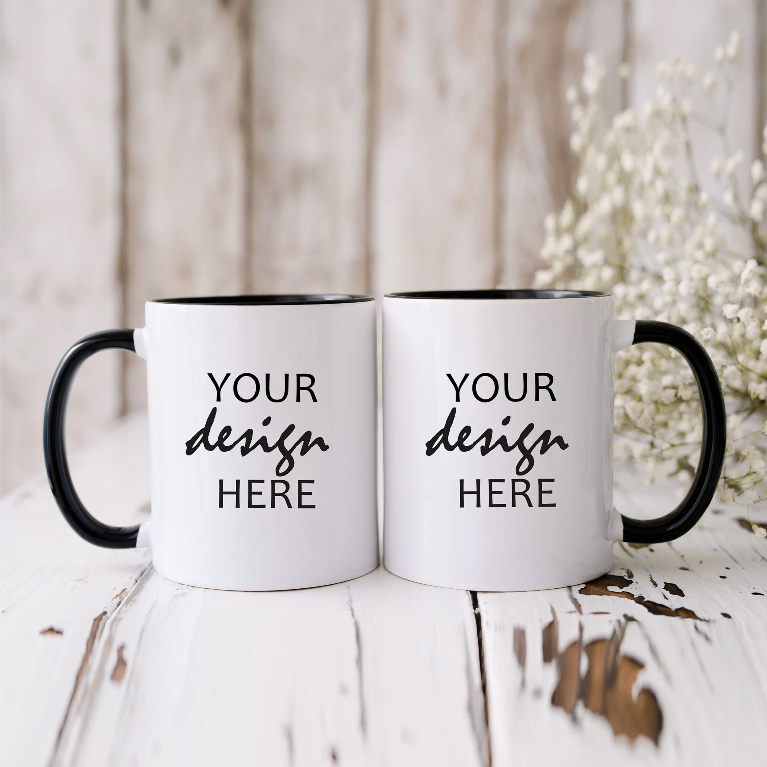 Customized Corporate Mugs – Elevate Your Brand with Every Sip - Black