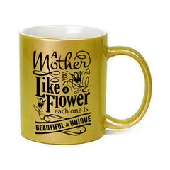 Customized Corporate Mugs – Elevate Your Brand with Every Sip - Golden Glitter Mug
