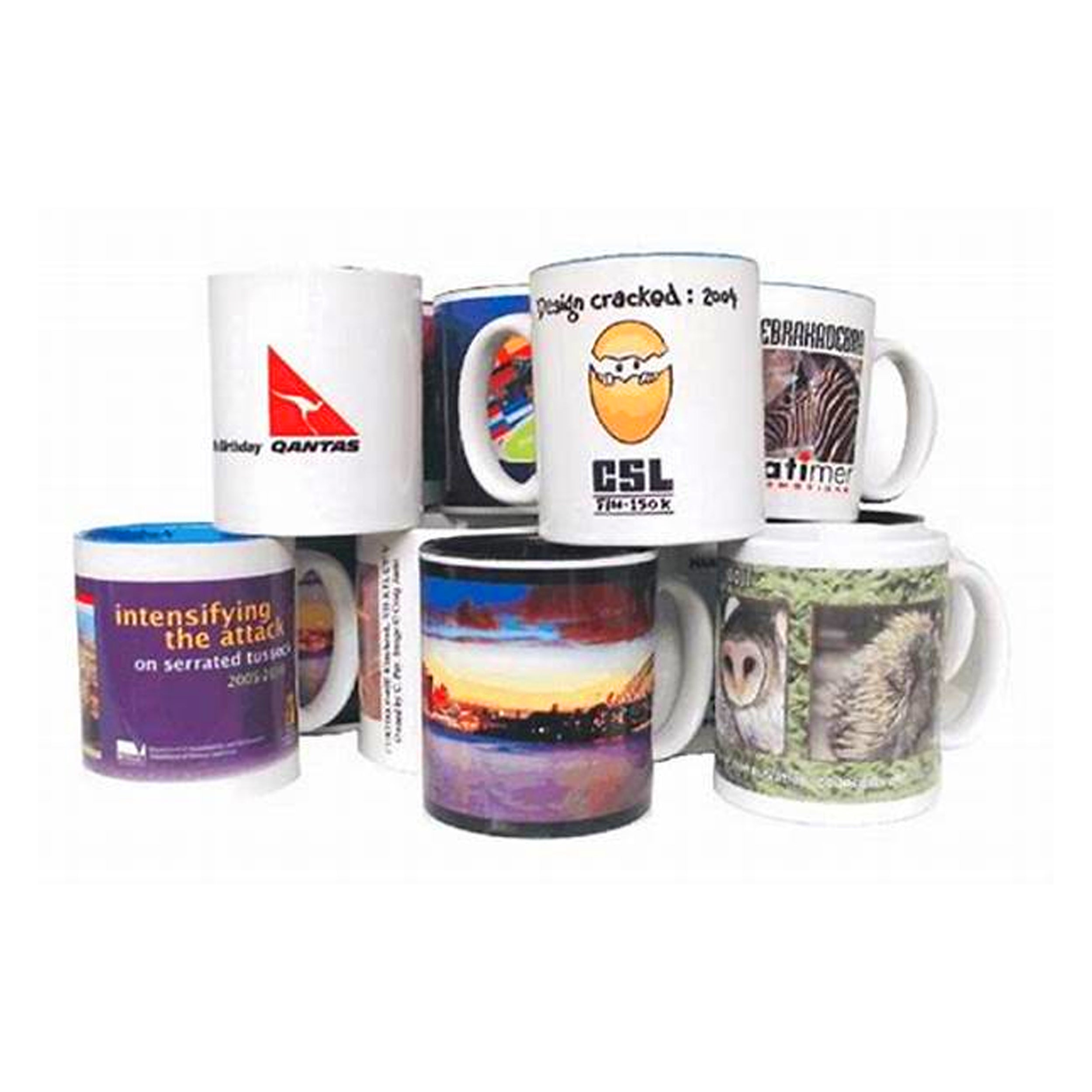 Customized Corporate Mugs – Elevate Your Brand with Every Sip - Promotional white mug