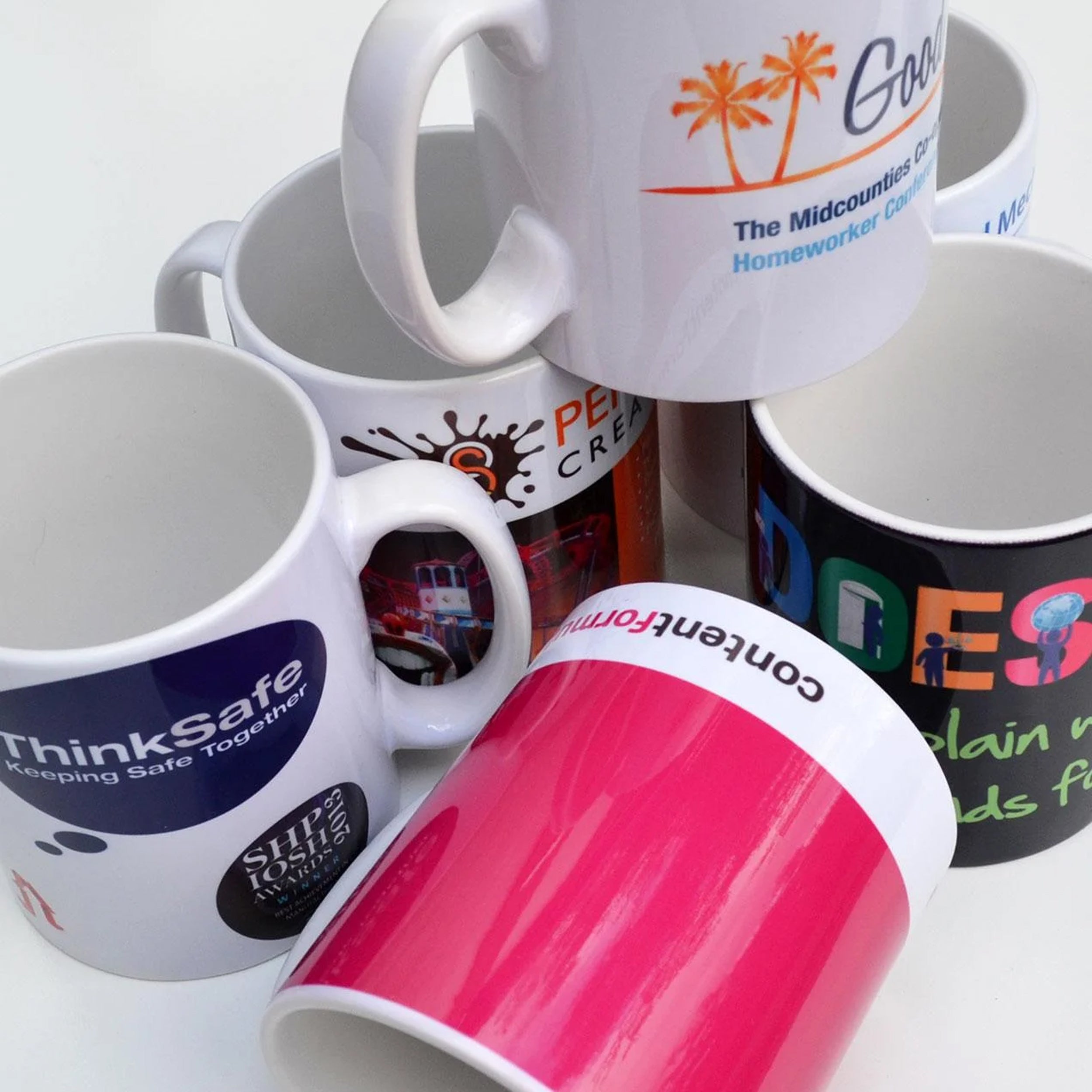 Customized Corporate Mugs – Elevate Your Brand with Every Sip - Promotional white mug