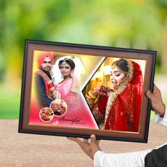 Beautiful Wedding Memories Photo Collage Frame