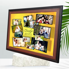 Family Collage Photo Frame – Wooden & HD Print