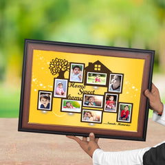 Customized House Theme Photo Collage Frame