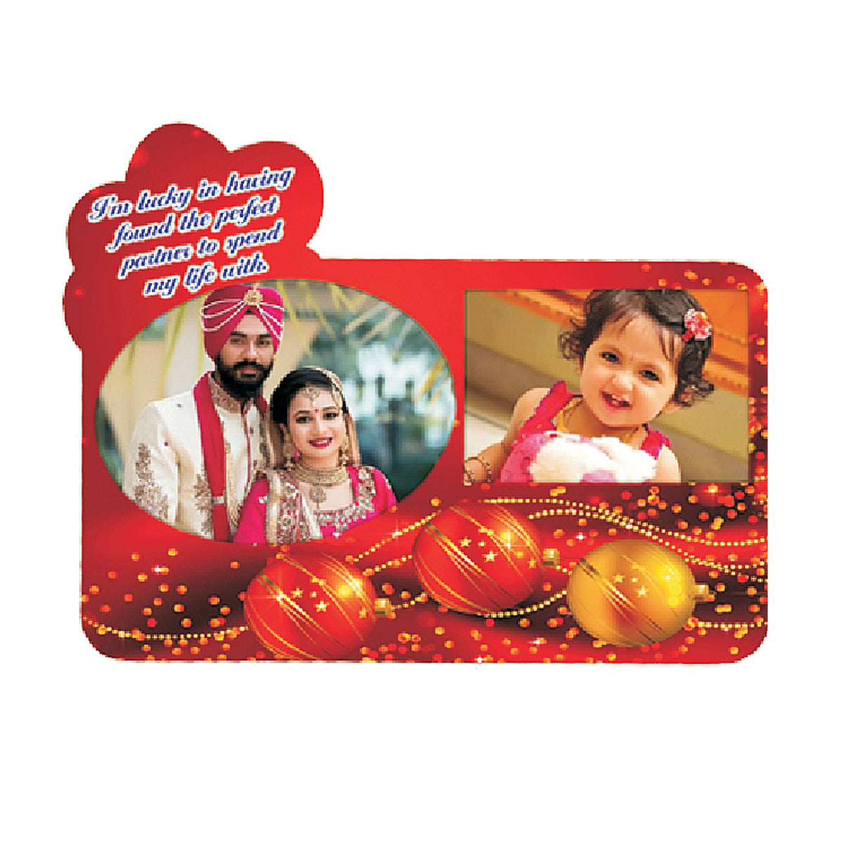 Customized MDF Table Top Photo Frame – Capture Memories, Display with Style